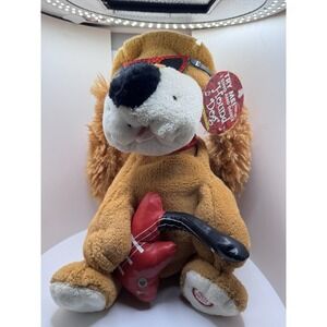 Dan Dee Animatronic Elvis Hound Dog Dance Side-side Sings Hound Dog Works